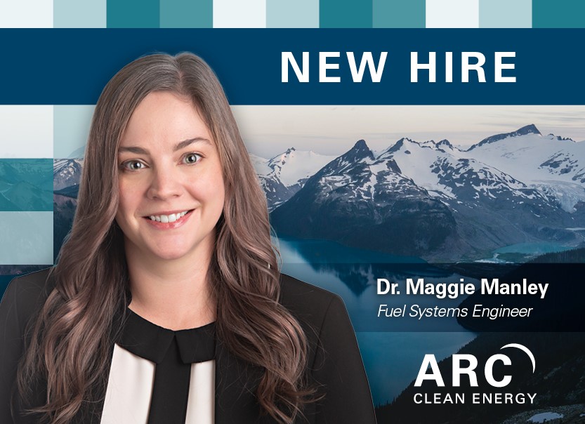 ARC CANADA ANNOUNCES NEW HIRE: FUEL SYSTEMS ENGINEER
